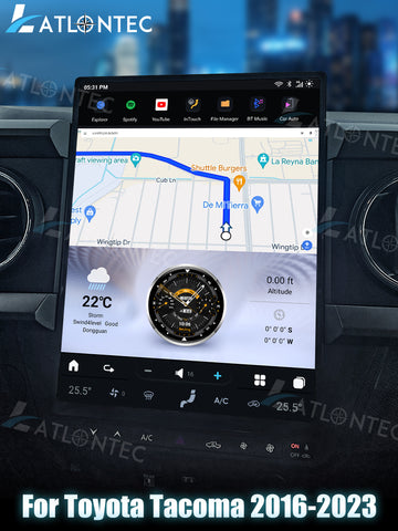 Toyota Tacoma 2016-2023 13.8 inches