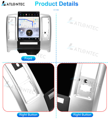 Dodge Ram 2009-2012 13.8 inches