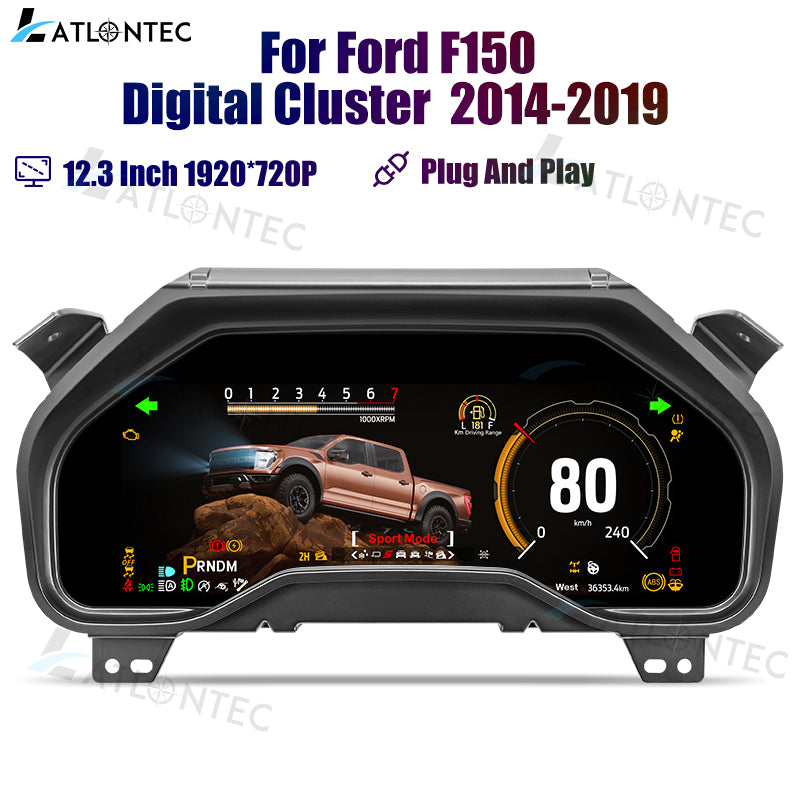 Ford F150 2014-2019 Dashboard