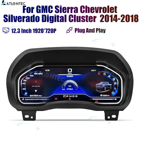 GMC Sierra Chevrolet Silverado 2014-2018 Instrument Panel