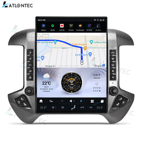 Chevrolet Silverado 2014-2019 15.6 inches