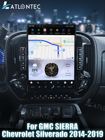 Chevrolet Silverado 2014-2019 15.6 inches