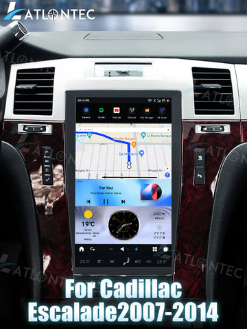 LATLONTEC 13.6″ Android 13 Car Stereo FOR Cadillac Escalade 2007–2014 | 8GB+128GB, GPS, Wireless CarPlay