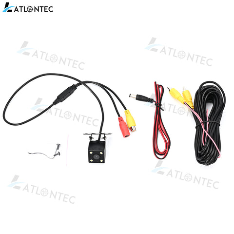 AuCAR Universal Back up Camera Reverse Camera Car Rear View Parking Camera HD Waterproof DC 12V Night Vision LED lights