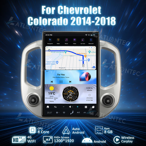 For Chevrolet Colorado 2014-2018 14.4INCHS