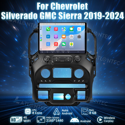 GMC Sierra Chevrolet Silverado 2019-2025 13 INCHES