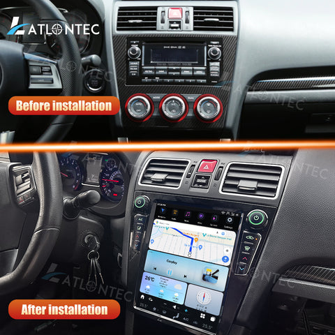 LATLONTEC 10.8″ Android 13 Car Stereo FOR Subaru WRX 2015–2021 | Wireless CarPlay, GPS Navigation