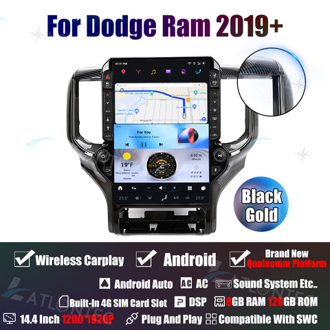 Dodge RAM 2019-2022 14.4 INCHES