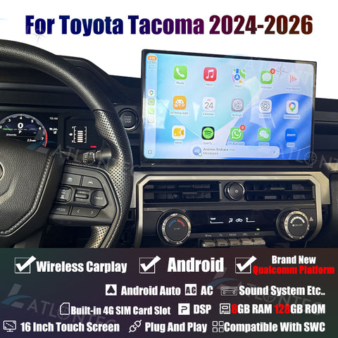 Toyota Tacoma 2024–2026 16 INCHES