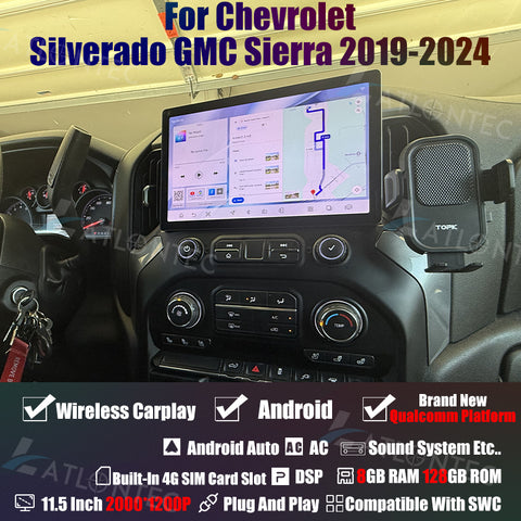 GMC Sierra Chevrolet Silverado 2019-2025 11.5 INCHES