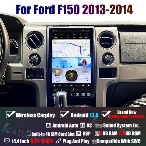 For Ford F150 F250 Raptor 2013-2014 14.4‘’